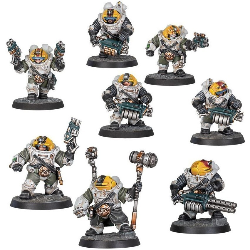 Миниатюра Games Workshop Necromunda Ironhead Squat Prospectors - 301-01