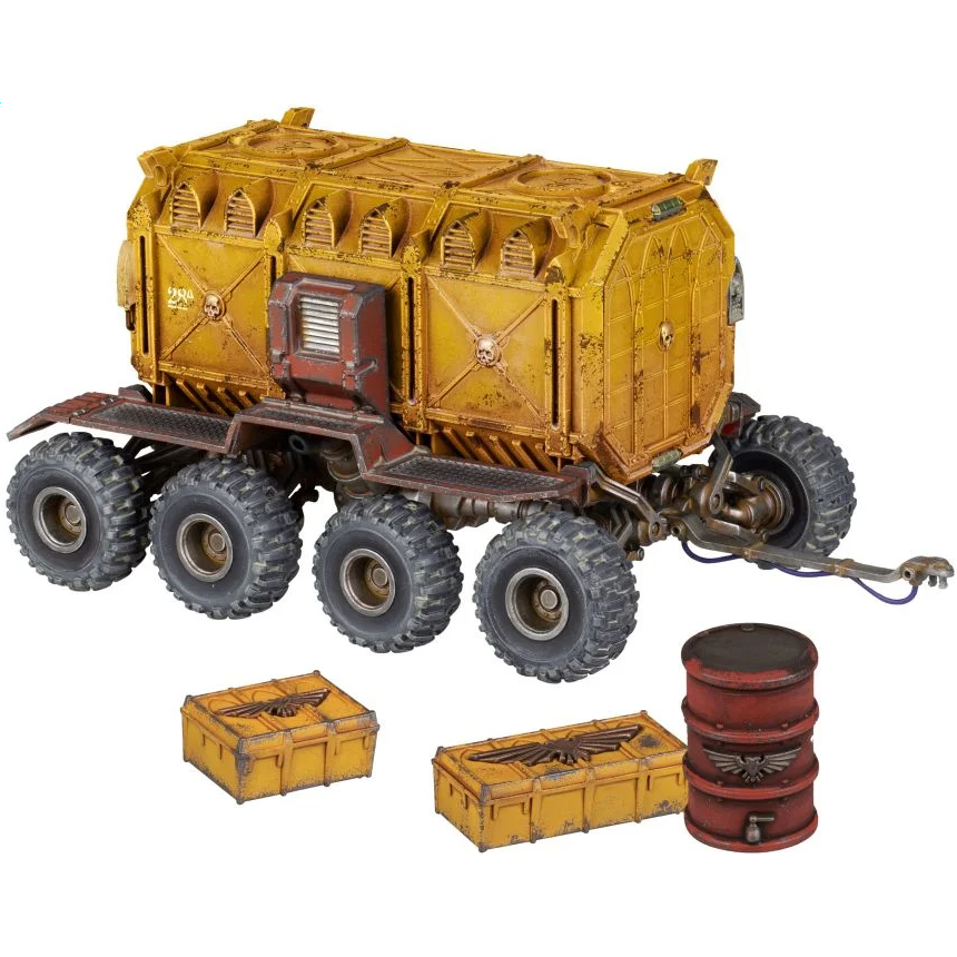 Миниатюра Games Workshop Necromunda Cargo-8 Ridgehauler Trailer - 301-03