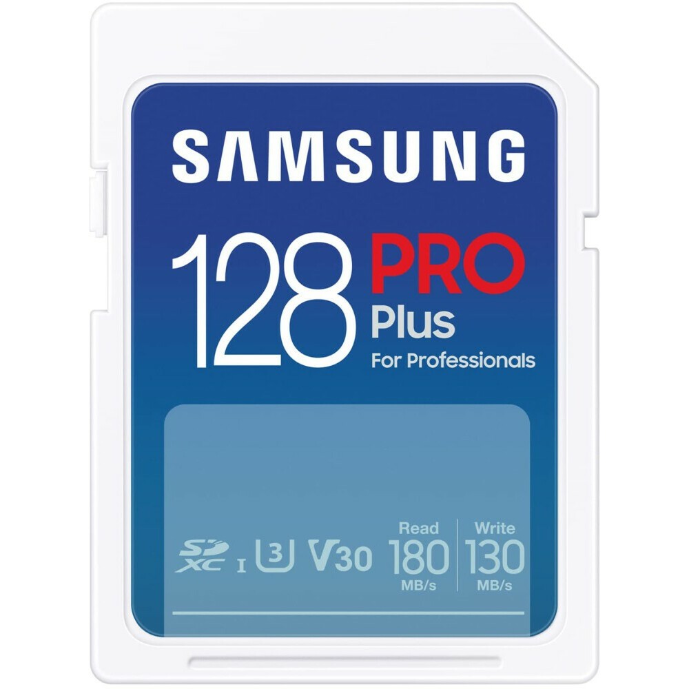 Карта памяти 128Gb SD Samsung PRO Plus (MB-SD128S)