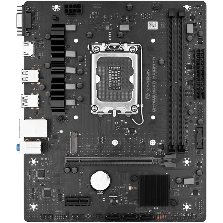 Материнская плата Maxsun Challenger H610M-R - MS-CHALLENGER H610M-R