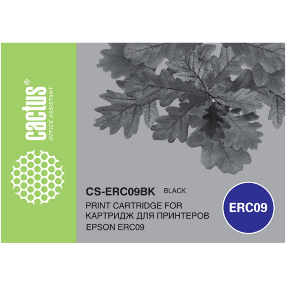 Картридж Cactus CS-ERC09BK Black