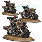 Миниатюра Games Workshop WH40K: Chaos Space Marines Bikers (2022) (43-08)