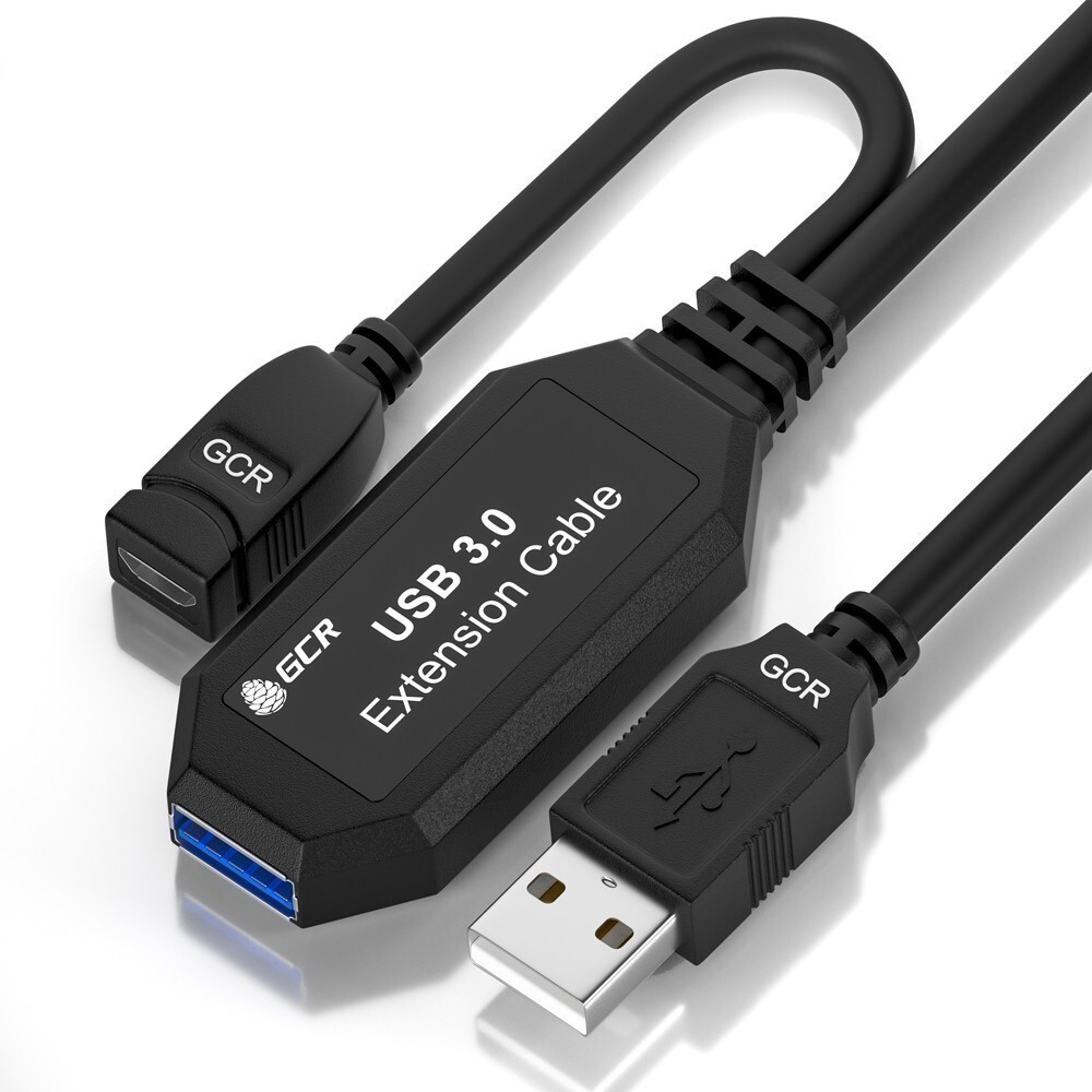 Кабель удлинительный USB A (M) - USB A (F), 7.5м, Greenconnect 44-050605