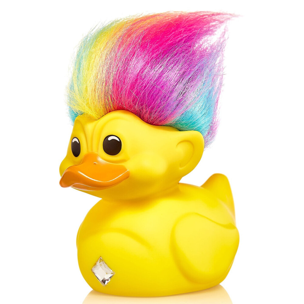 Фигурка-утка Numskull TUBBZ Trolls Rainbow Troll (Yellow with Rainbow Hair) - NS4202