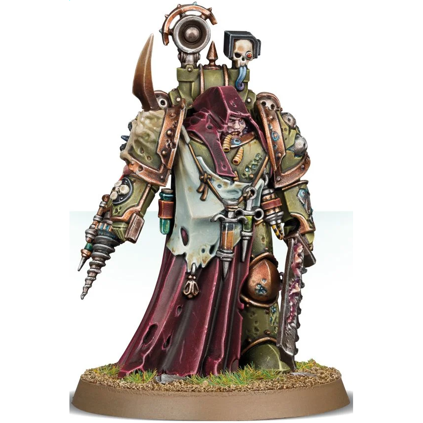 Миниатюра Games Workshop WH40K: Death Guard Nauseous Rotbone (2021) - 43-29