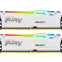 Оперативная память 64Gb DDR5 6000MHz Kingston Fury Beast White RGB (KF560C40BWAK2-64) (2x32Gb KIT)