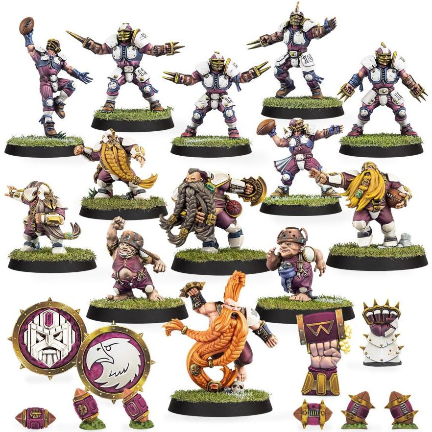 Миниатюра Games Workshop WH40K: Blood Bowl Old World Alliance Team - 202-05