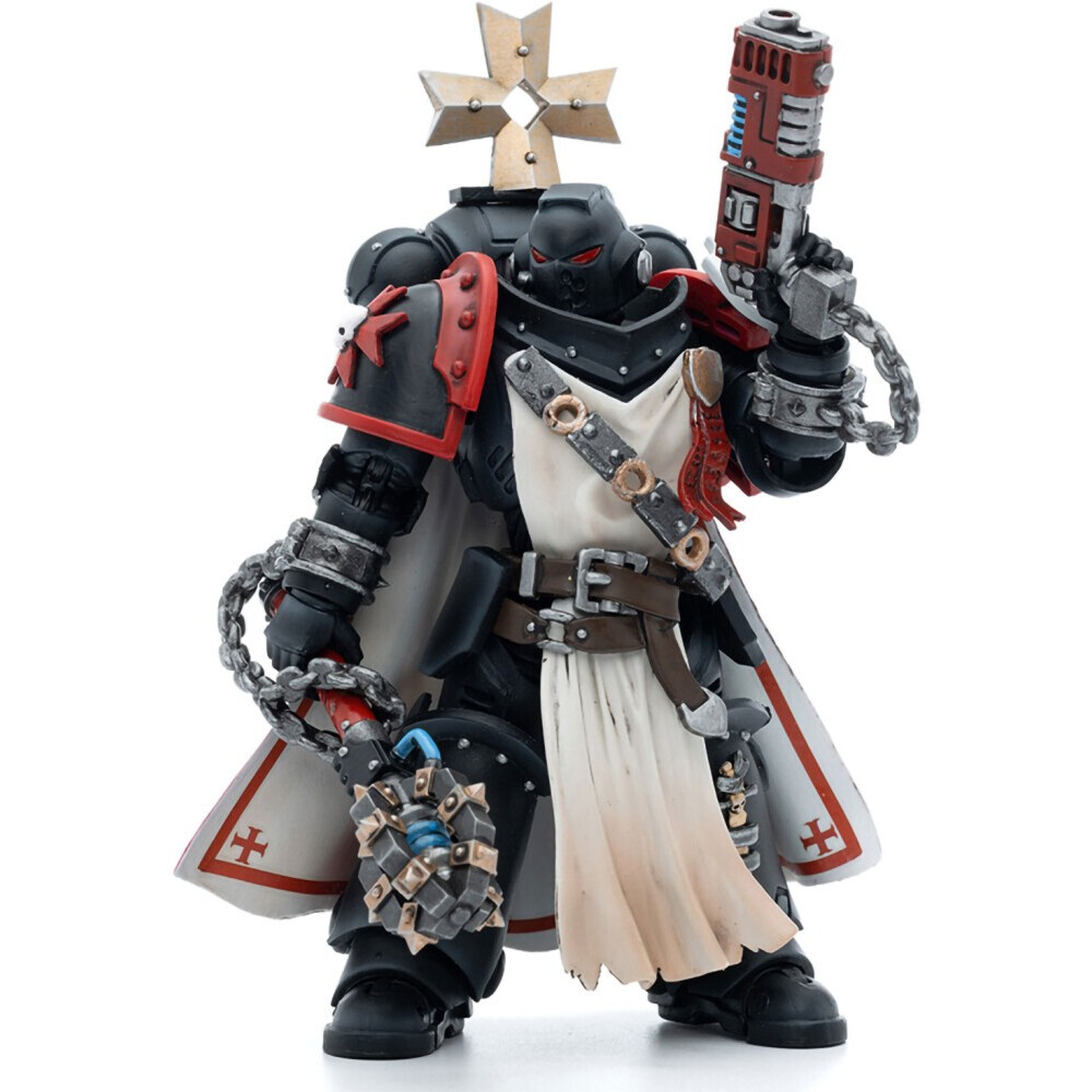 Фигурка JOYTOY Warhammer 40K Black Templars Sword Brethren Brother Dragen - JT4867