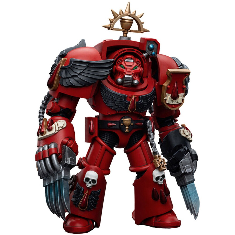 Фигурка JOYTOY Warhammer 40K Blood Angels Assault Terminators Brother Tyborel - JT5529