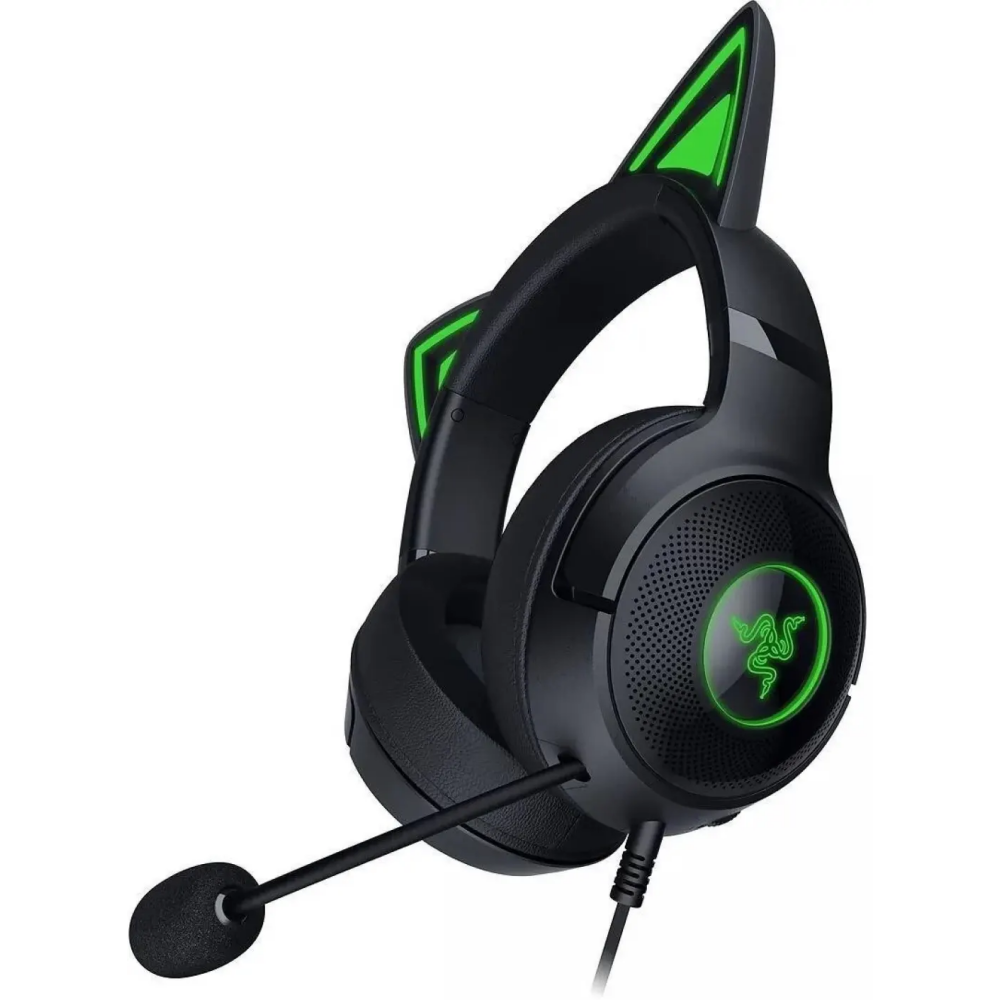 Razer kraken black gaming headset sale