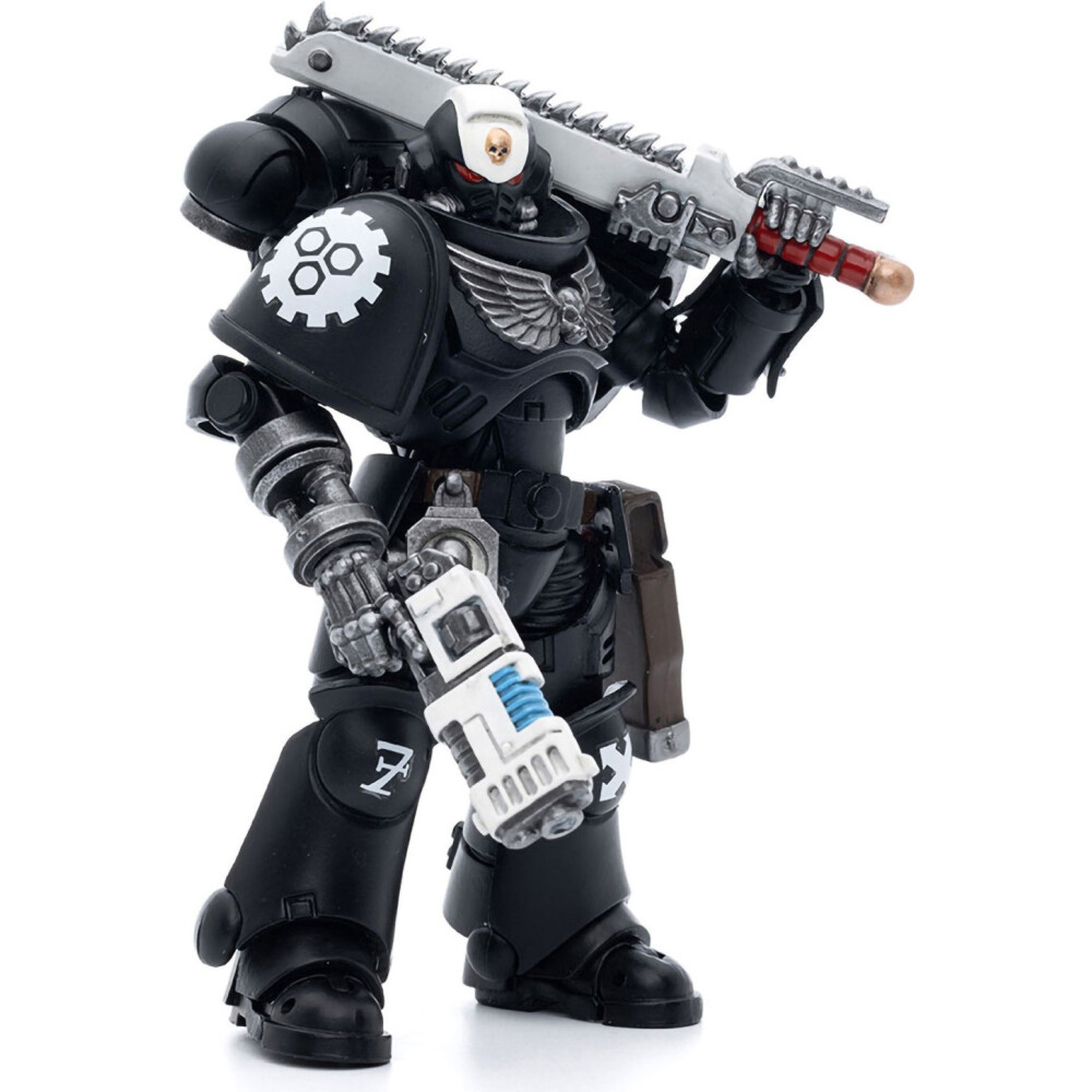 Фигурка JOYTOY Warhammer 40K Iron Hands Assault Intercessors Sergeant Kalock - JT5314