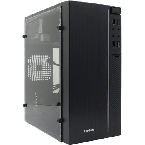 Корпус ExeGate mEVO-9301 600W Black - EX283752RUS