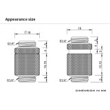 Прямой фитинг Barrow TQBX2D-V1 Silver (BA1773)