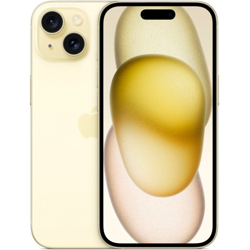 Смартфон Apple iPhone 15 128Gb Yellow (MTLF3ZA/A)