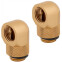 Угловой фитинг для СЖО Corsair Hydro X Series XF Adapter 2-pack 90° Angled rotary Gold - CX-9055010-WW