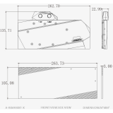 Водоблок для видеокарты Bykski A-RX6900XT-X (C1-0077)