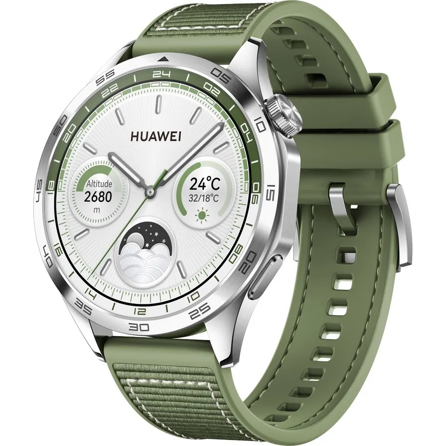 Умные часы Huawei Watch GT 4 Green (Phoinix-B19W): купить в интернет  магазине Регард Москва: цена, характеристики, описание, отзывы