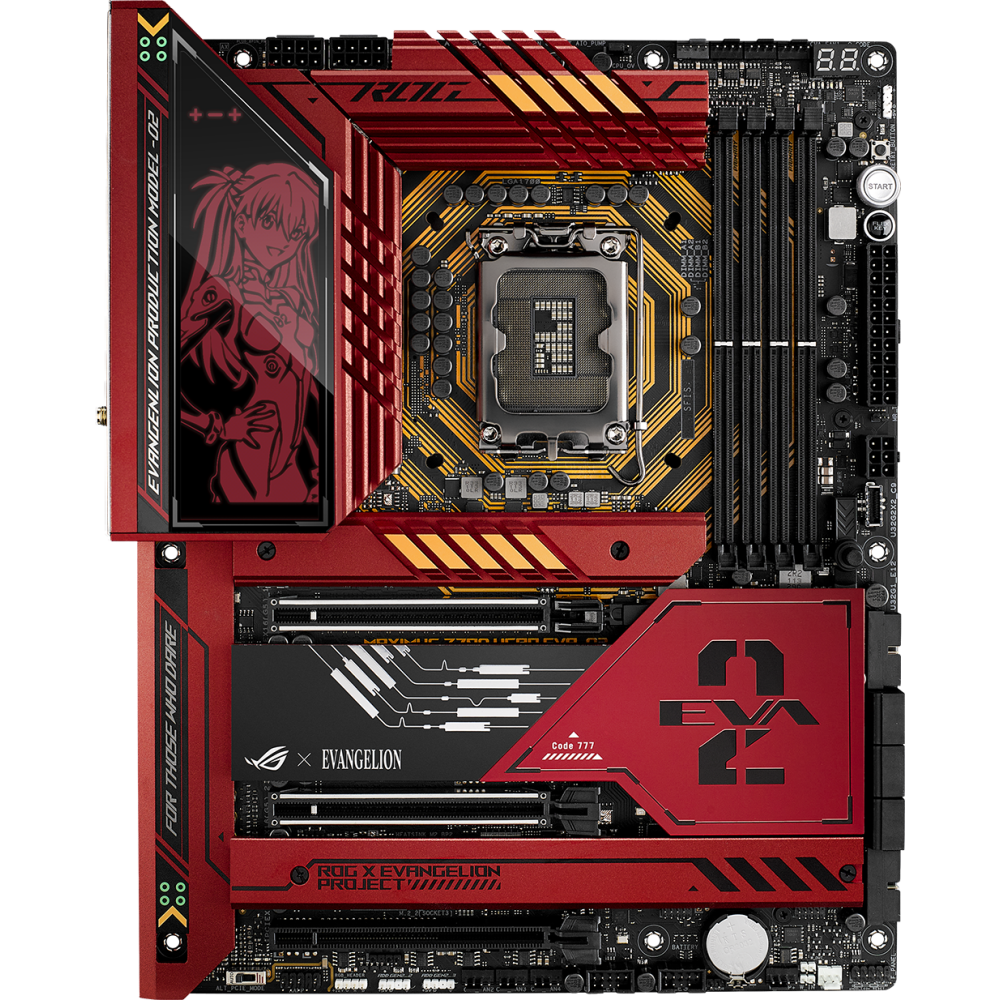 Материнская плата ASUS ROG MAXIMUS Z790 HERO EVA-02: купить в интернет  магазине Регард Москва: цена, характеристики, описание, отзывы