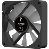 Вентилятор для корпуса APNX FP1-120 PWM ARGB Black (4711099474387)