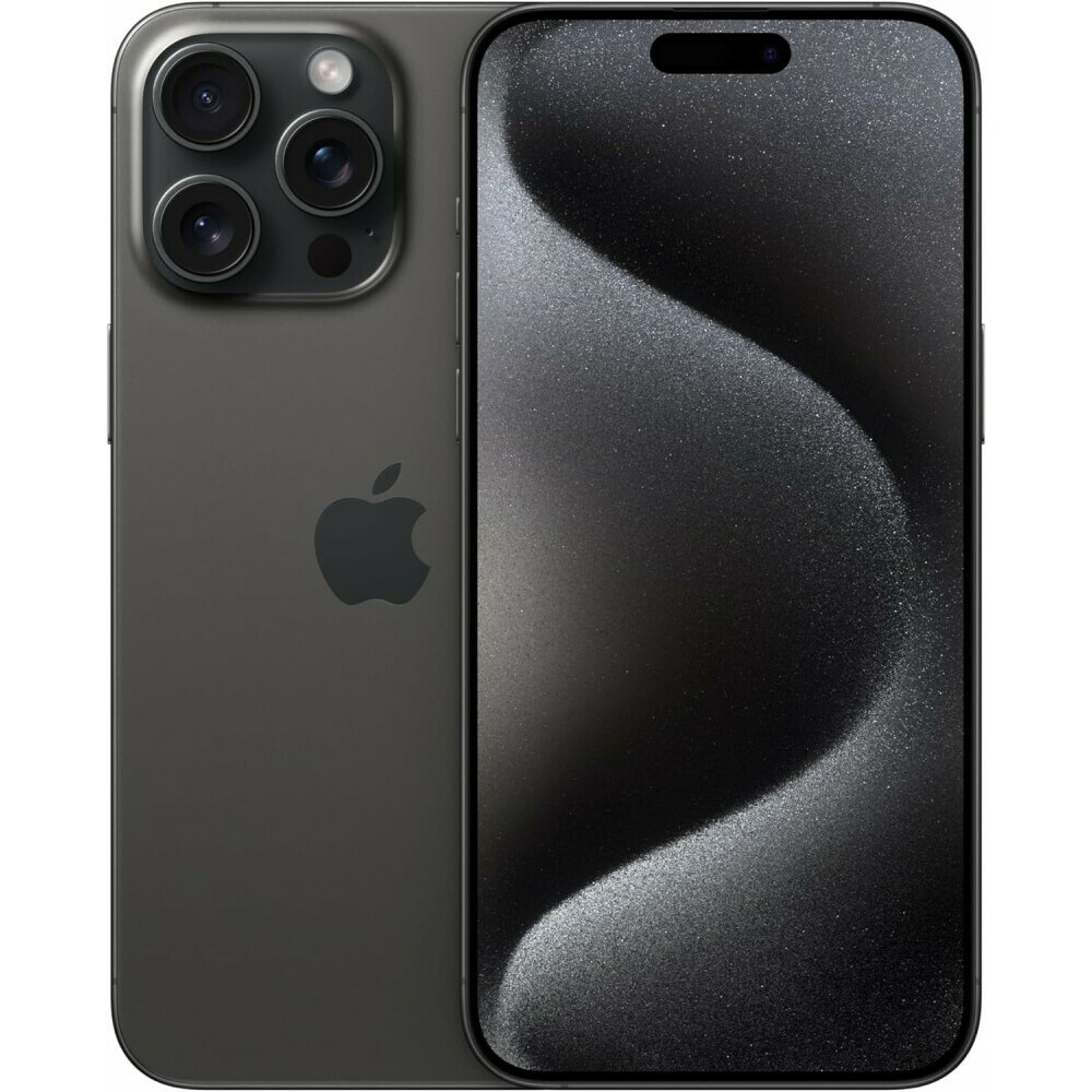 Смартфон Apple iPhone 15 Pro Max 256Gb Black Titanium (MU6P3J/A): купить в  интернет магазине Регард Москва: цена, характеристики, описание, отзывы