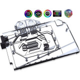 Водоблок для видеокарты Bykski N-AS4090STRIX-X-V2 5V A-RGB+Backplate (C1-1799)