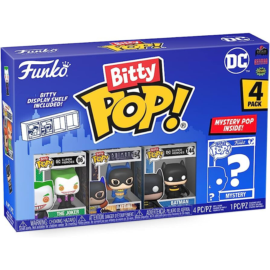 Фигурка Funko Bitty Pop! DC Comics 4-Pack Series 2 - 71312