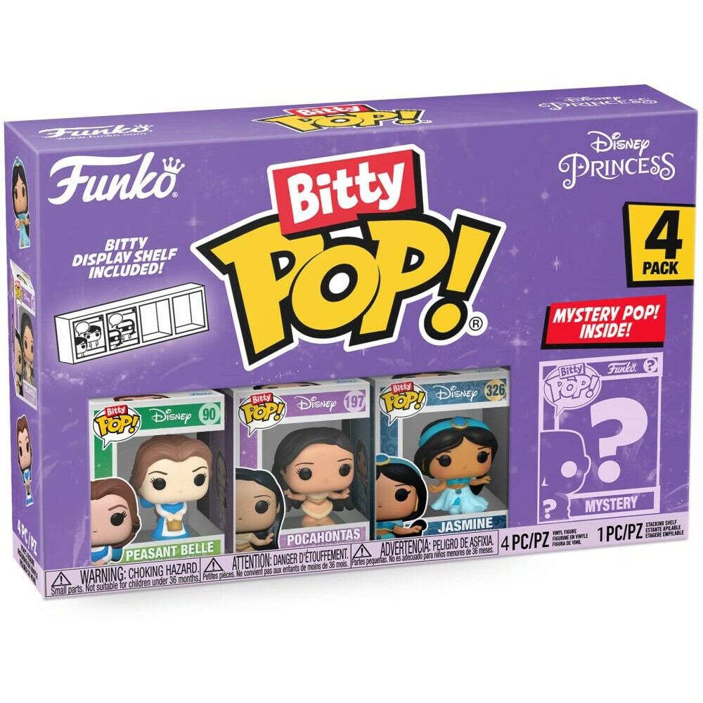 Фигурка Funko Bitty POP! Disney Princess 4-Pack Series 2 - 73028