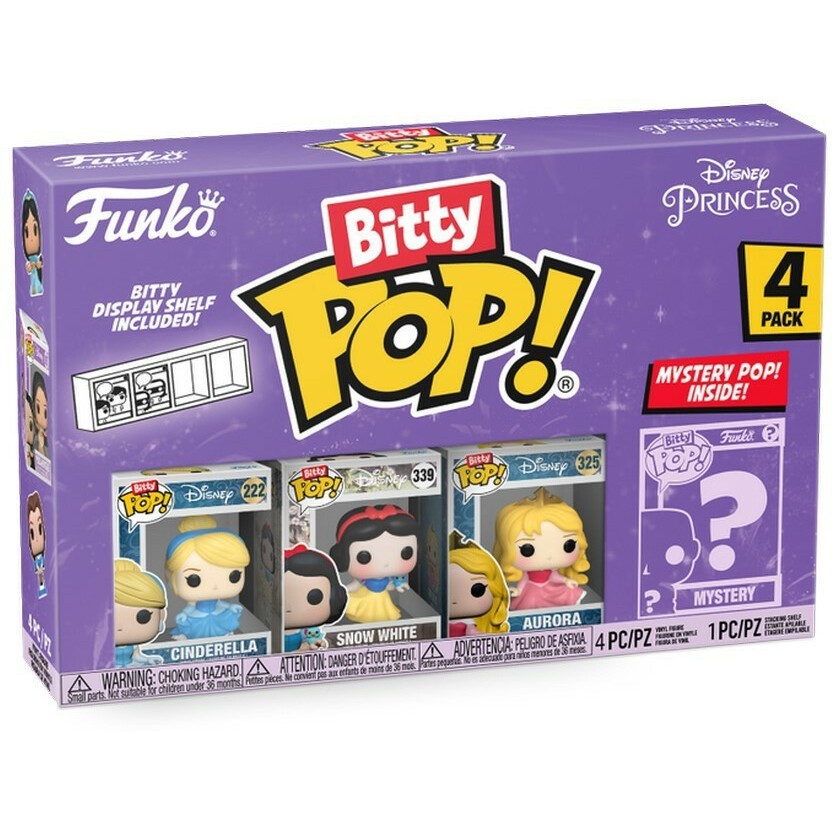 Фигурка Funko Bitty POP! Disney Princess 4-Pack Series 3 - 73029