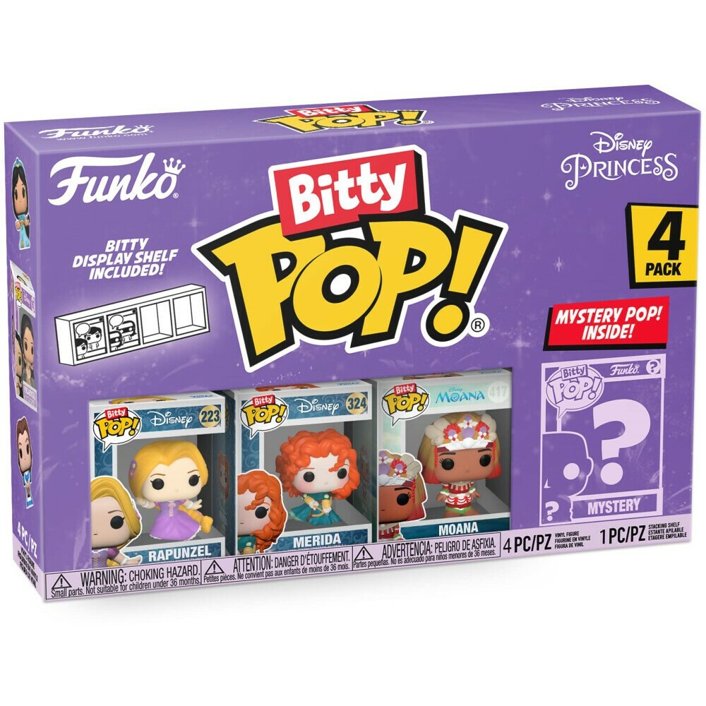 Фигурка Funko Bitty POP! Disney Princess 4-Pack Series 4 - 73030