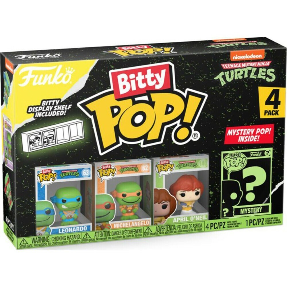 Фигурка Funko Bitty Pop! Teenage Mutant Ninja Turtles 4-Pack Series 1 - 71507