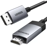 Кабель DisplayPort (M) - HDMI (M), 2м, UGREEN DP119 (15774)