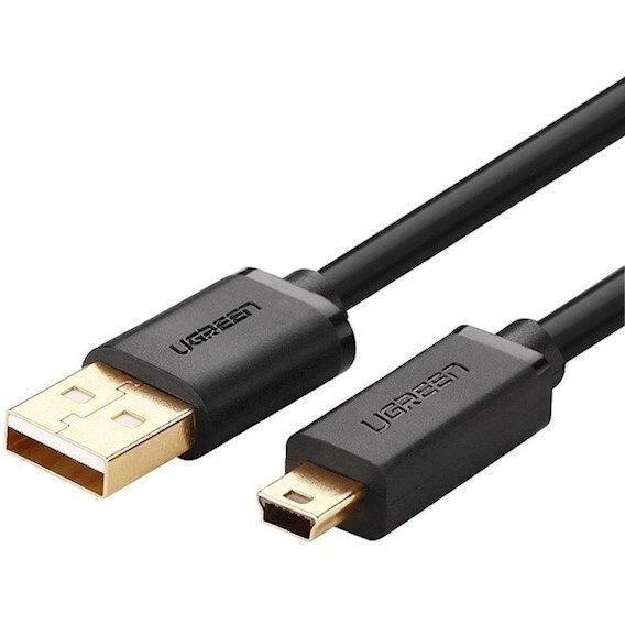 Кабель USB - miniUSB, 0.5м, UGREEN US132 Black - 10354