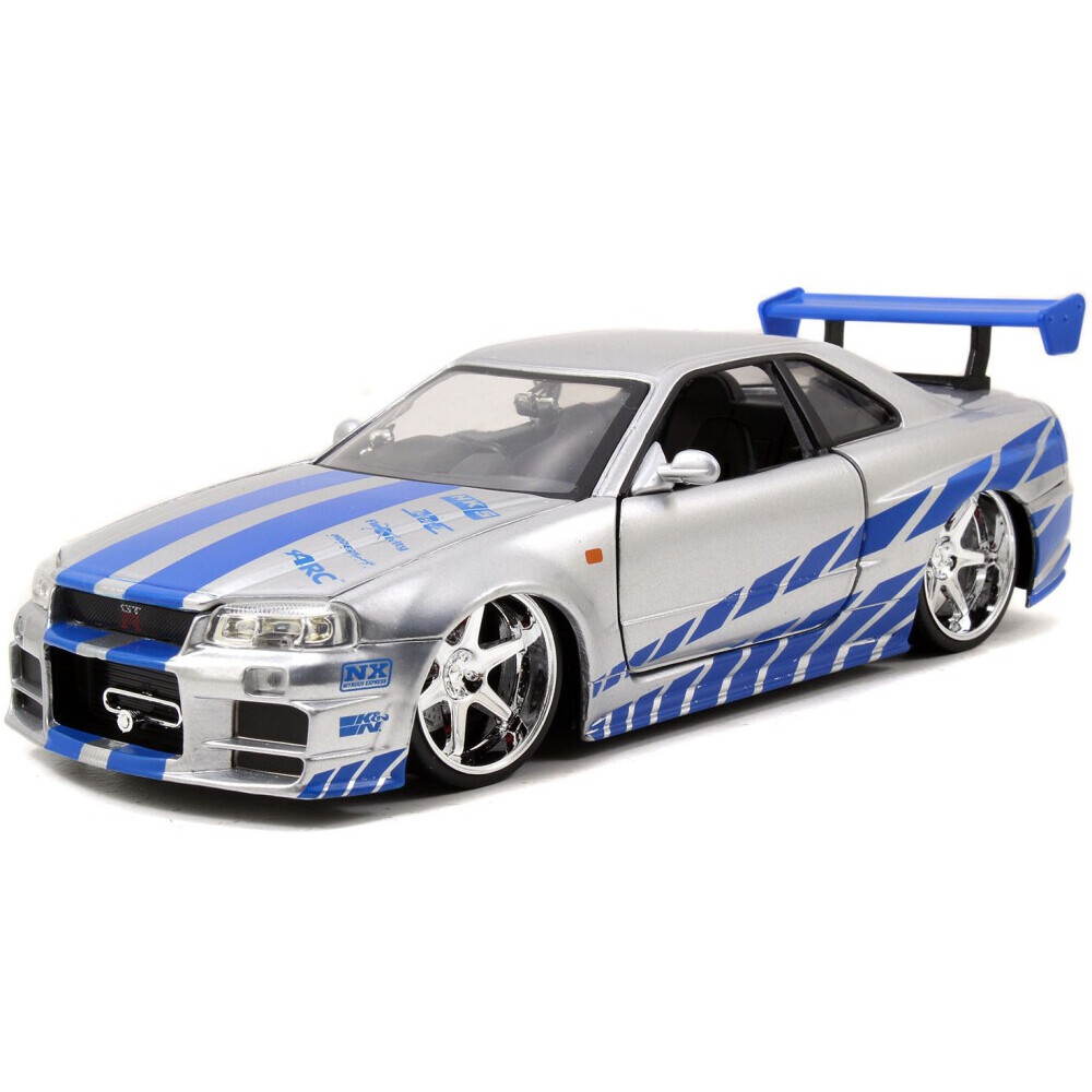 Коллекционная модель Jada Toys Fast & Furious 2002 Nissan Skyline GT-R R34 (97158)