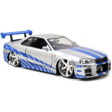 Коллекционная модель Jada Toys Fast & Furious 2002 Nissan Skyline GT-R R34 (97158)