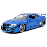 Коллекционная модель Jada Toys Fast & Furious 2002 Nissan Skyline GT-R R34 (97173)