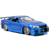 Коллекционная модель Jada Toys Fast & Furious 2002 Nissan Skyline GT-R R34 (97173)