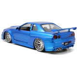 Коллекционная модель Jada Toys Fast & Furious 2002 Nissan Skyline GT-R R34 (97173)