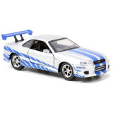 Коллекционная модель Jada Toys Fast & Furious 2002 Nissan Skyline GTR R34 (97184)