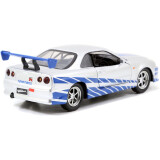 Коллекционная модель Jada Toys Fast & Furious 2002 Nissan Skyline GTR R34 (97184)