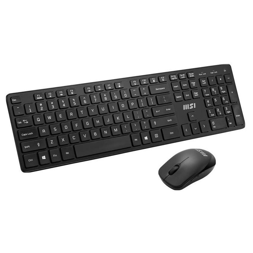 Клавиатура + мышь MSI Wireless Keyboard+Mouse Black (RF1430-RU+MA004)