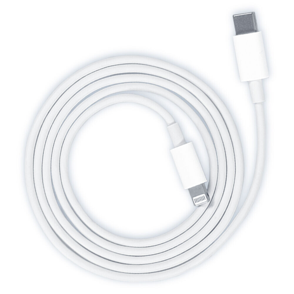 Кабель USB Type-C - Lightning, 1м, Zibelino ZDAP-C-L-20W-WHT