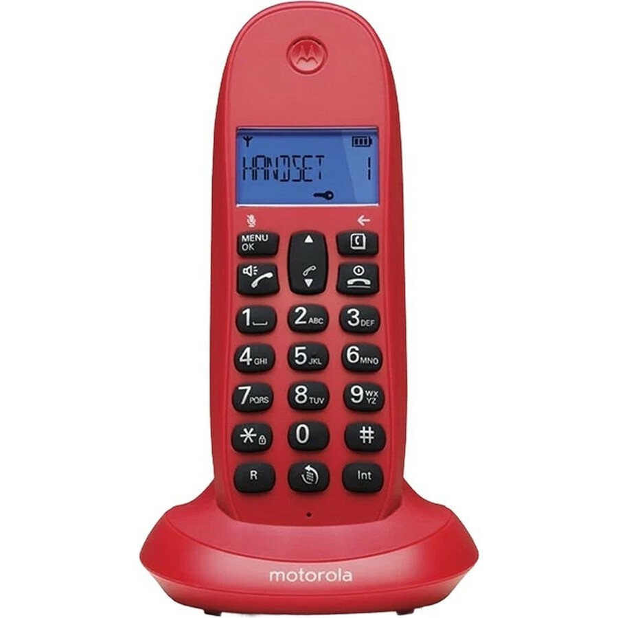 Радиотелефон Motorola C1001LB+ Red - 107C1001CEREZA