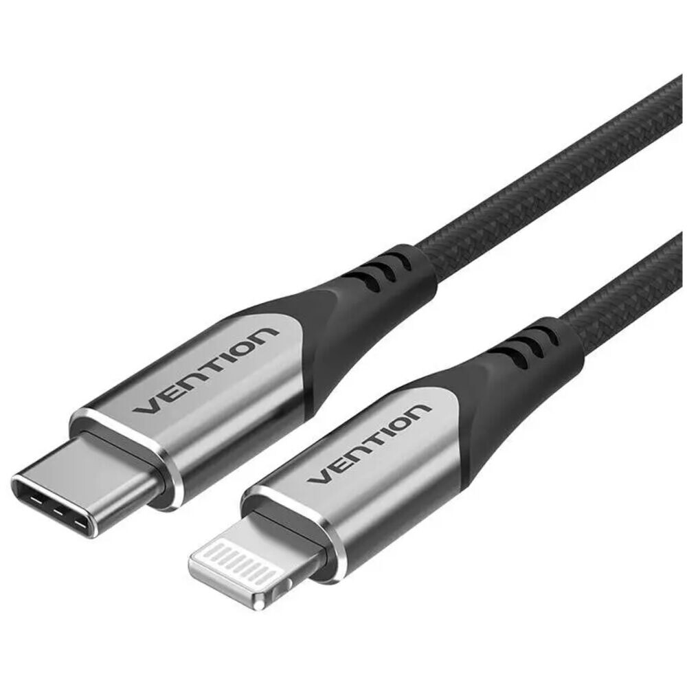 Кабель USB Type-C - Lightning, 1м, Vention TACHF