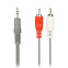 Кабель 3.5 Jack (M) - 2x RCA (M), 1.8м, SmartBuy KA-311-300