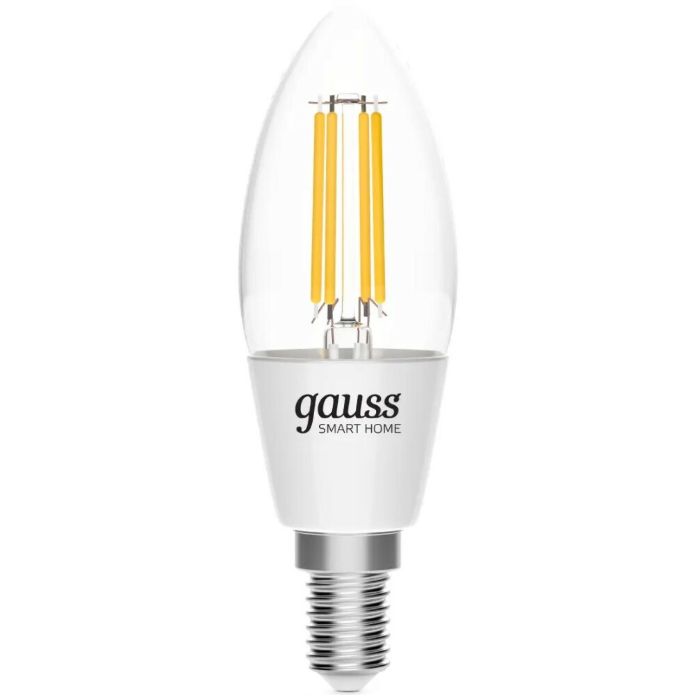 Умная лампочка Gauss Smart Home Filament C35 E14 (1230112)