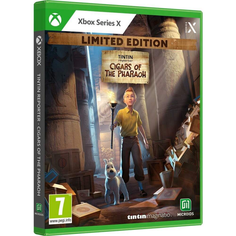 Игра TINTIN Reporter - Cigars of the Pharaoh Limited Edition для Xbox  Series X|S: купить в интернет магазине Регард Москва: цена, характеристики,  описание, отзывы