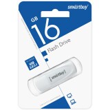USB Flash накопитель 16Gb SmartBuy Scout White (SB016GB3SCW)