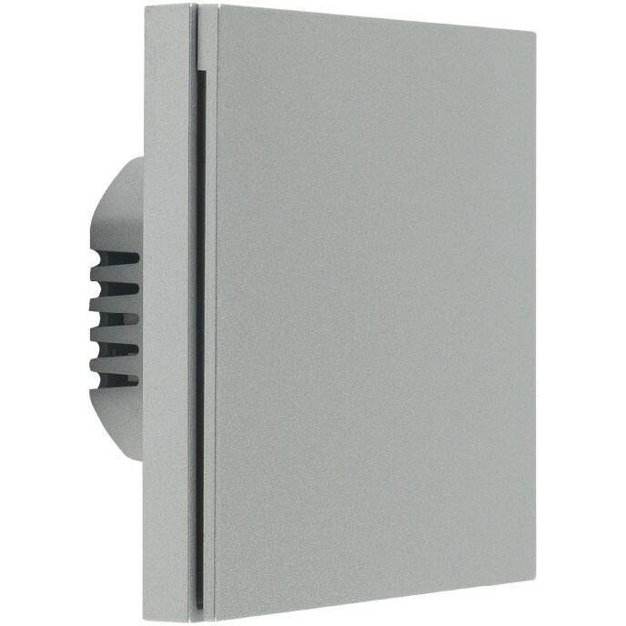 Умный выключатель Aqara Smart Wall Switch H1 Grey (With Neutral, Single Rocker) - WS-EUK03GR