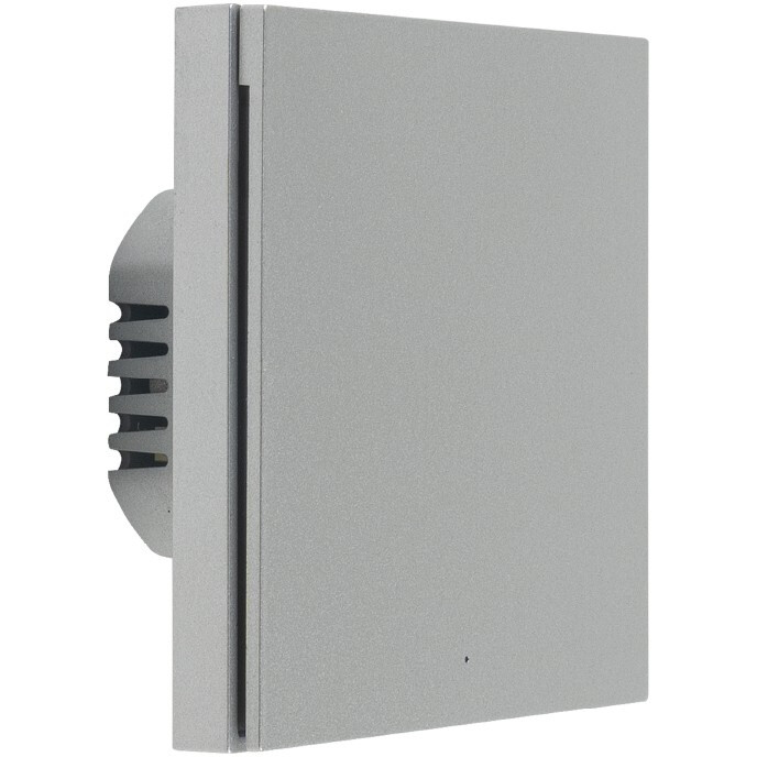 Умный выключатель Aqara Smart Wall Switch H1 Grey (No Neutral, Single Rocker) - WS-EUK01GR