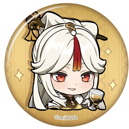 Значок miHoYo Genshin Impact Chibi Expressions Ningguang - 6976068141174